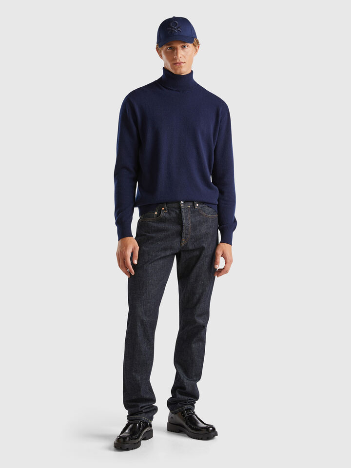 TURTLE NECK SWEATER Men image number 3